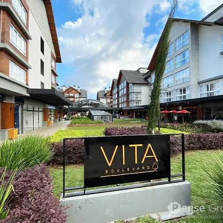 Apartamento 2 Suites - 650M Da Rua Coberta Gramado Exterior photo